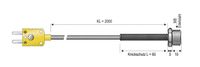 Bild vom Artikel B + B Thermo-Technik 0625 1445-06 Einschraubfühler -50 bis +400°C Fühler-Typ K vom Autor 
