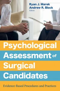 Produktbild: Psychological Assessment of Surgical Candidates
