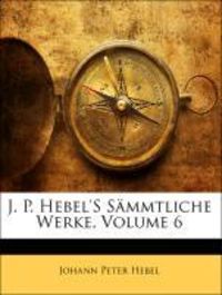 Produktbild: Ger-J P Hebels S Mmtliche Werk
