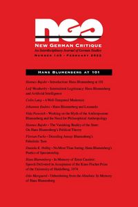 Produktbild: Hans Blumenberg at 101