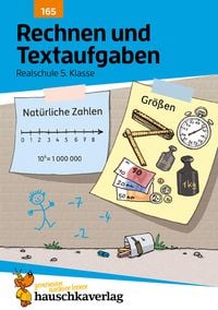 Rechnen und Textaufgaben - Realschule 5. Klasse, A5-Heft von Laura Nitschké