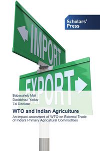 Produktbild: WTO and Indian Agriculture