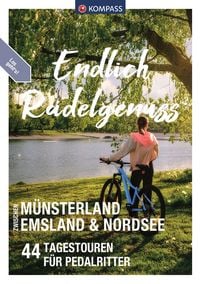 Produktbild: KOMPASS Endlich Radelgenuss, zwischen M&uuml;nsterland, Emsland und Nordsee