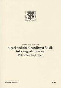 Produktbild: Algorithmische Grundlagen f&uuml;r die Selbstorganisation von Roboterschw&auml;rmen