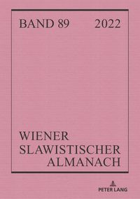 Produktbild: Wiener Slawistischer Almanach Band 89/2022