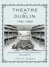 Produktbild: Theatre in Dublin, 1745-1820