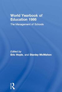 Produktbild: World Yearbook of Education 1986