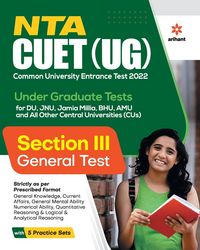 Produktbild: NTA CUET UG 2022 Section 3 General Test