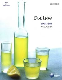 Produktbild: Foster, N: EU Law Directions