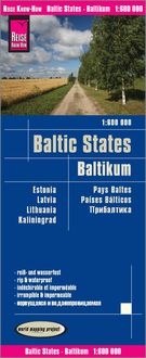 Bild vom Artikel Reise Know-How Landkarte Baltikum / Baltic States (1:600.000) : Estland, Lettland, Litauen und Region Kaliningrad vom Autor Reise Know-How Verlag Peter Rump