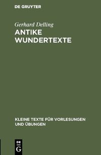 Produktbild: Antike Wundertexte