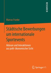 Produktbild: St&auml;dtische Bewerbungen um internationale Sportevents