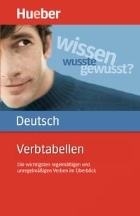 Produktbild Verbtabellen Deutsch