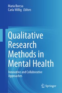 Produktbild: Qualitative Research Methods in Mental Health