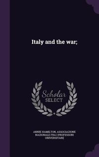 Produktbild: Italy and the war;