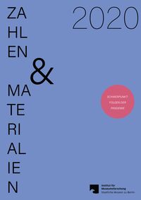 Produktbild: Zahlen & Materialien aus dem Institut f&uuml;r Museumsforschung / Statistische Gesamterhebung an den Museen der Bundesrepublik Deutschland 2020
