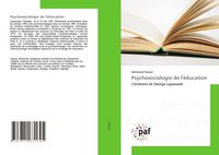 Produktbild: Psychosociologie de l'&eacute;ducation