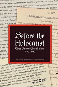 Produktbild: Before the Holocaust
