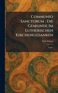 Produktbild: Communio Sanctorum