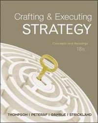 Produktbild: Crafting and Executing Strategy: Concepts and Readings