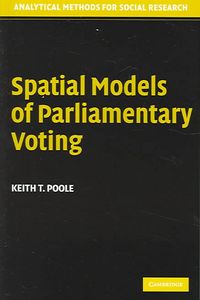 Produktbild: Spatial Models Parliamentary Voting