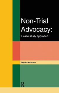 Produktbild: Non-Trial Advocacy