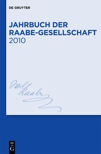 Produktbild: Jahrbuch der Raabe-Gesellschaft / 2010