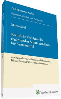 Produktbild: Rechtliche Probleme des erg&auml;nzenden Schutzzertifikats f&uuml;r Arzneimittel