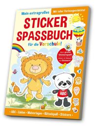 Produktbild: Stickerspaßbuch Vorschule