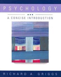 Produktbild: Psychology: A Concise Introduction