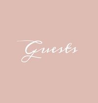 Produktbild: Guests Hardcover Guest Book
