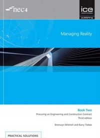 Produktbild: Managing Reality, Third edition. Book 2: Procuring an Engineering and Construction Contract