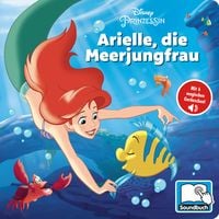 Produktbild: Disney Prinzessin - Arielle, die Meerjungfrau - Pappbilderbuch mit 6 integrierten Sounds - Soundbuch f&uuml;r Kinder ab 18 Monaten