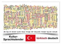 Produktbild: Kultur-Sprachkalender T&uuml;rkisch-Deutsch (Wandkalender 2026 DIN A2 quer), CALVENDO Monatskalender