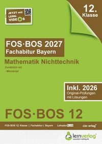 Produktbild: Abiturpr&uuml;fung FOS/BOS Bayern 2027 Mathematik Nichttechnik 12. Klasse