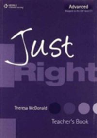 Produktbild: Just Right Advanced Teacher Book