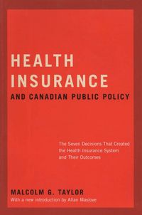 Produktbild: Health Insurance and Canadian Public Policy