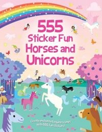 Produktbild: 555 Sticker Fun - Horses and Unicorns Activity Book