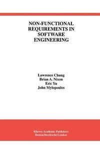 Produktbild: Non-Functional Requirements in Software Engineering