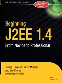 Produktbild: Beginning J2EE 1.4
