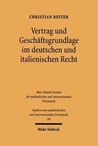 Produktbild: Vertrag und Gesch&auml;ftsgrundlage im deutschen und italienischen Recht