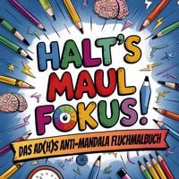 Produktbild: Halt&acute;s Maul Fokus!: Das AD(H)S Anti-Mandala Fluchmalbuch zum Abreagieren und Abschalten