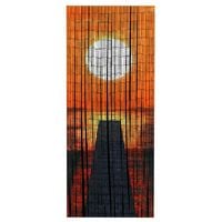 Produktbild: Bambusvorhang Mod. Sonnenuntergang, 90 x 200 cm