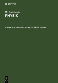 Produktbild: Elektrodynamik - relativistische Physik