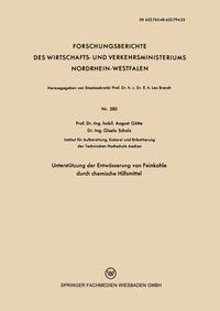 Produktbild: Unterst&uuml;tzung der Entw&auml;sserung von Feinkohle durch chemische Hilfsmittel