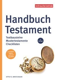 Produktbild: Handbuch Testament