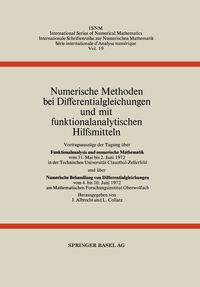 Produktbild: Numerische Methoden bei Differentialgleichungen und mit funktionalanalytischen Hilfsmitteln