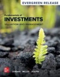 Produktbild: Fundamentals of Investments: Valuation and Management: 2026 Release ISE