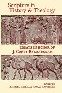 Produktbild: Scripture in History and Theology