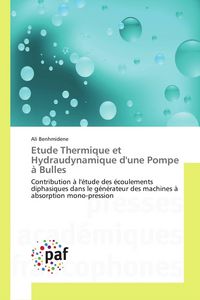 Produktbild: Etude Thermique et Hydraudynamique d'une Pompe &agrave; Bulles